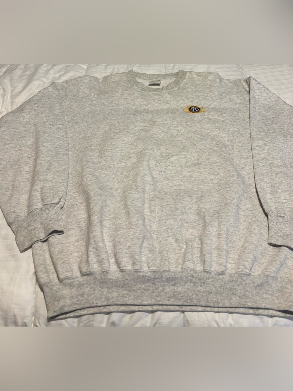 Vintage Kiwanis International Embroidered Crewneck Sweatshirt XL Nu Sport Tag